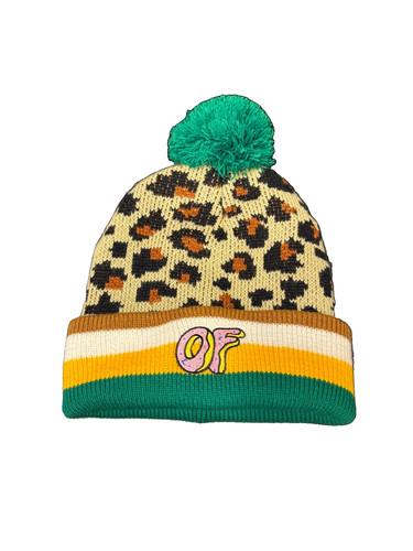 Odd future leopard - odd, beanie